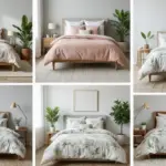 25 Bedroom Decor Ideas With Leaf Print Bedding For A Fresh Look