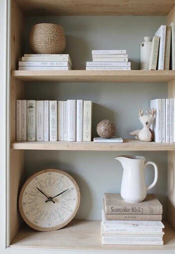 25 Decorative Bookshelf Styling Ideas With Vases And Candles 28 25 Decorative Bookshelf Styling Ideas With Vases And Candles - 12. Themed Arrangements