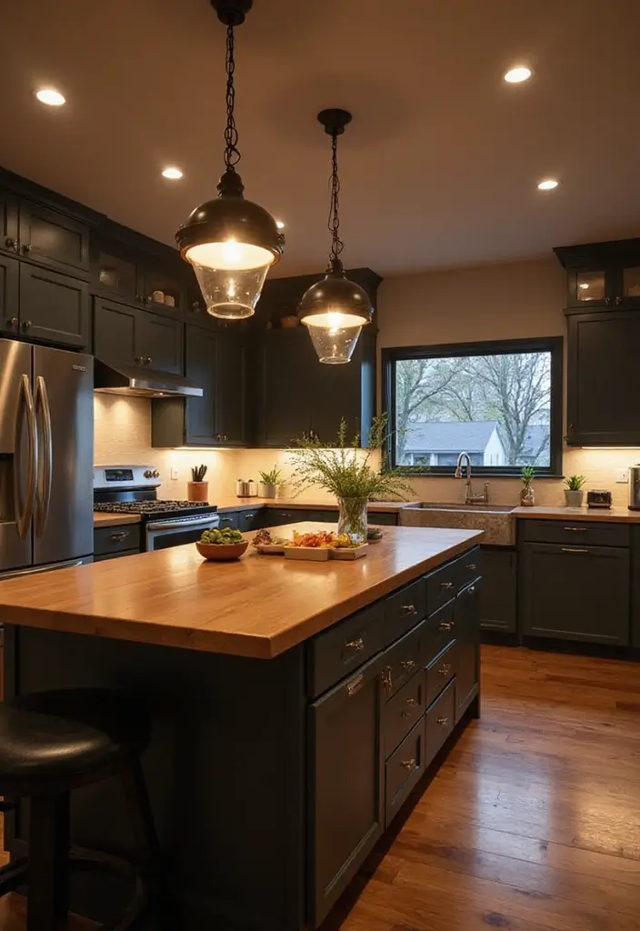 25 Eco Friendly Kitchen Design Ideas For Smart Homes 14 25 Eco Friendly Kitchen Design Ideas For Smart Homes - 10. Energy-Efficient Lighting