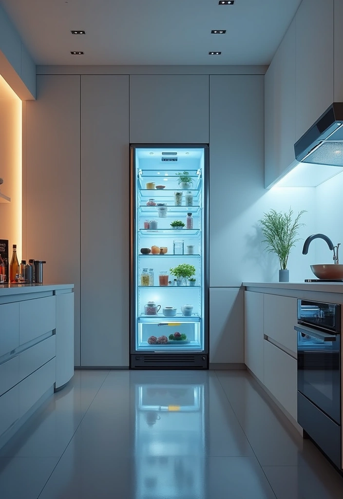 25 Eco Friendly Kitchen Design Ideas For Smart Homes 16 25 Eco Friendly Kitchen Design Ideas For Smart Homes - 12. Smart Refrigerators