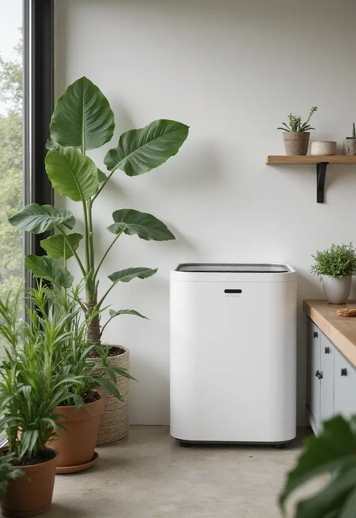 25 Eco Friendly Kitchen Design Ideas For Smart Homes 28 25 Eco Friendly Kitchen Design Ideas For Smart Homes - 16. Air-Purifying Appliances