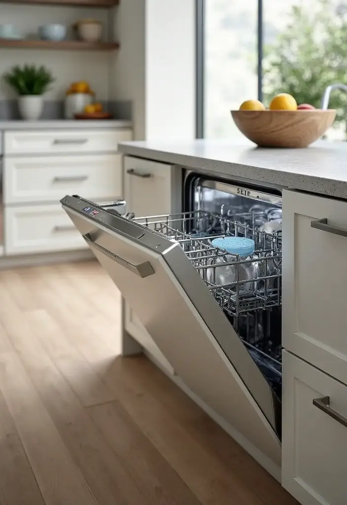 25 Eco Friendly Kitchen Design Ideas For Smart Homes 35 25 Eco Friendly Kitchen Design Ideas For Smart Homes - 17. High-Efficiency Dishwashers
