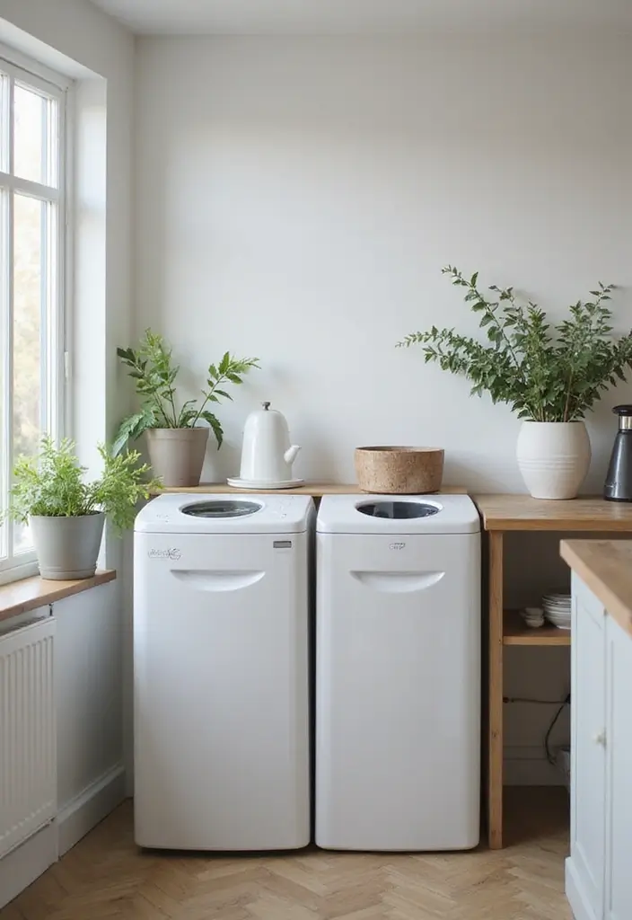 25 Eco Friendly Kitchen Design Ideas For Smart Homes 59 25 Eco Friendly Kitchen Design Ideas For Smart Homes - 25. Smart Waste Management