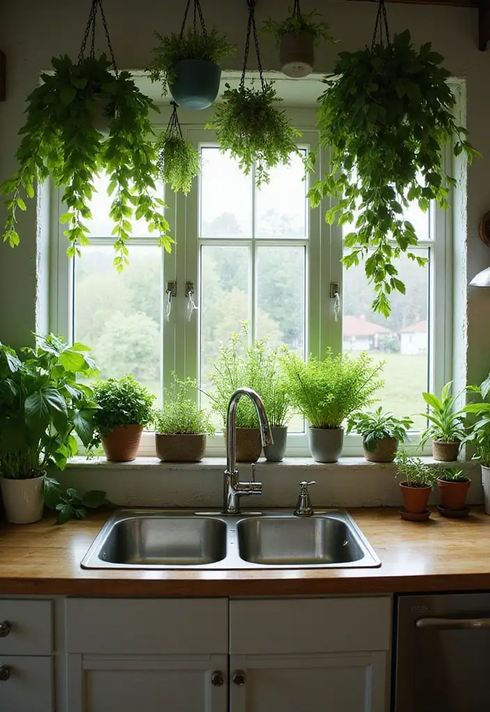 25 Eco Friendly Kitchen Design Ideas For Smart Homes 7 25 Eco Friendly Kitchen Design Ideas For Smart Homes - 5. Indoor Herbs and Plants