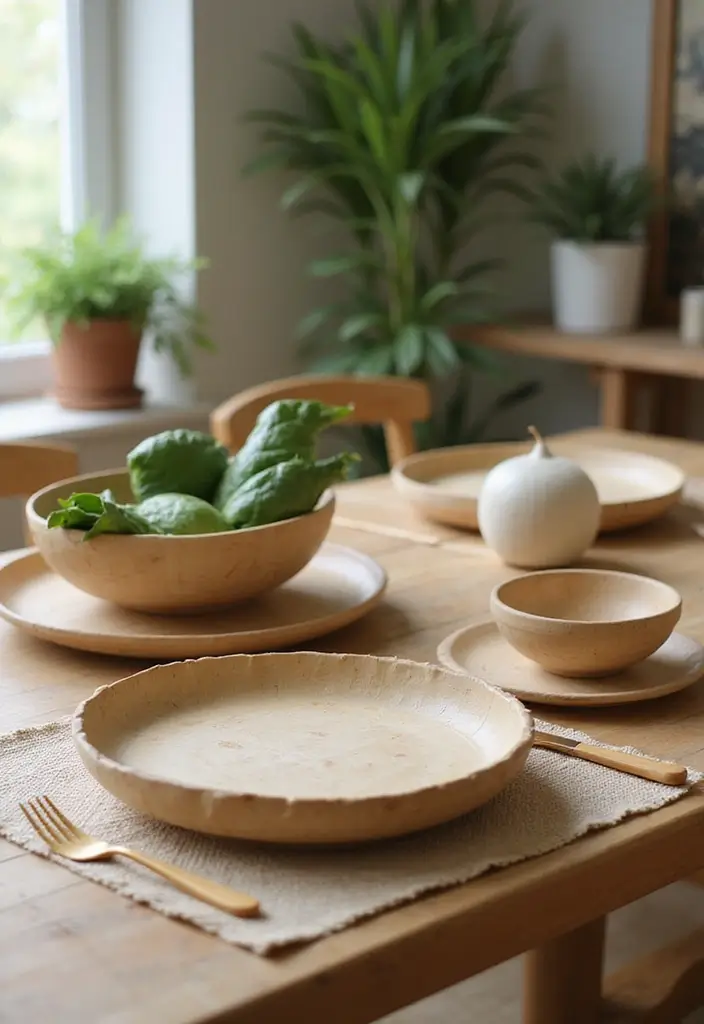 25 Eco Friendly Kitchen Design Ideas For Smart Homes 10 25 Eco Friendly Kitchen Design Ideas For Smart Homes - 8. Biodegradable Dinnerware