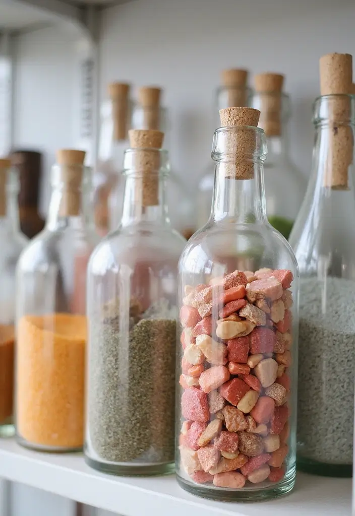 25 Home Decor Projects With Recycled Bottles For Sustainability 18 25 Home Decor Projects With Recycled Bottles For Sustainability - 10. Decorative Bottle Fillers