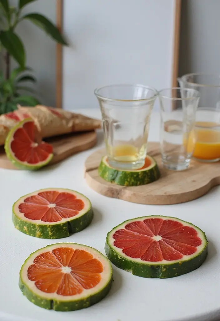 25 Home Decor Projects With Recycled Bottles For Sustainability 20 25 Home Decor Projects With Recycled Bottles For Sustainability - 12. Bottle Coasters