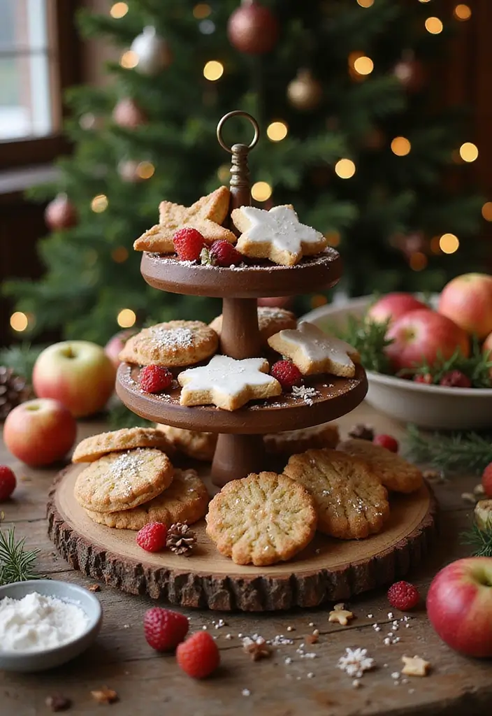 25 Tabletop Christmas Decor Ideas For Festive Charm 31 25 Tabletop Christmas Decor Ideas For Festive Charm - 17. Edible Centerpieces