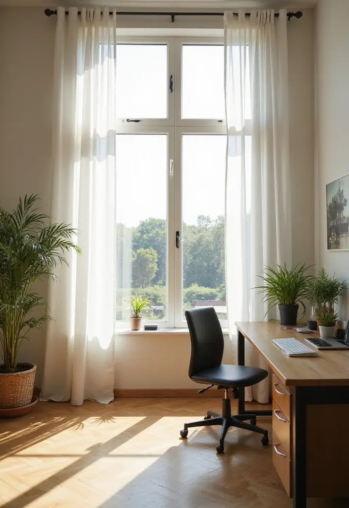 25 Zen Office Decor Ideas To Create Calm Work Spaces 1 25 Zen Office Decor Ideas To Create Calm Work Spaces - 1. Go for Natural Light