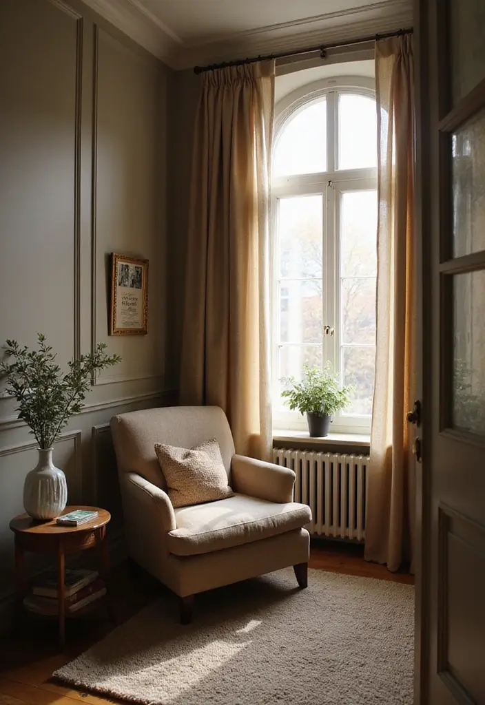 25 Zen Office Decor Ideas To Create Calm Work Spaces 34 25 Zen Office Decor Ideas To Create Calm Work Spaces - 12. Cozy Up with a Reading Nook