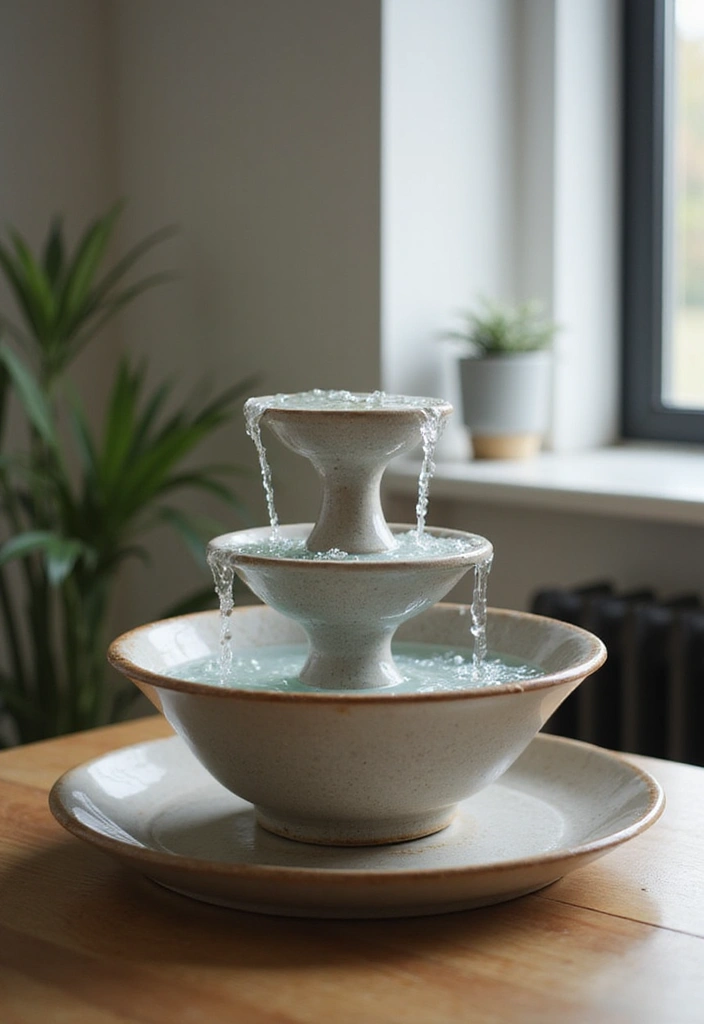 25 Zen Office Decor Ideas To Create Calm Work Spaces 42 25 Zen Office Decor Ideas To Create Calm Work Spaces - 14. Incorporate a Water Element