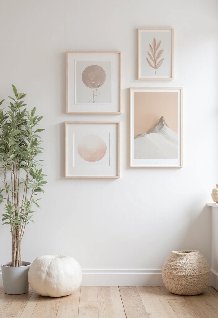 25 Zen Office Decor Ideas To Create Calm Work Spaces 15 25 Zen Office Decor Ideas To Create Calm Work Spaces - 7. Art That Inspires Calm