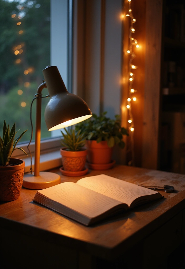 25 Zen Office Decor Ideas To Create Calm Work Spaces 19 25 Zen Office Decor Ideas To Create Calm Work Spaces - 9. Choose Calming Lighting