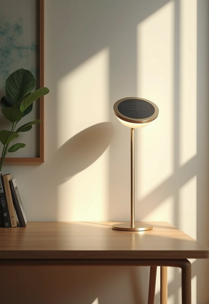 26 Creative Ideas For Sustainable Office Decor 30 26 Creative Ideas For Sustainable Office Decor - 10. Solar-Powered Desk Lamps