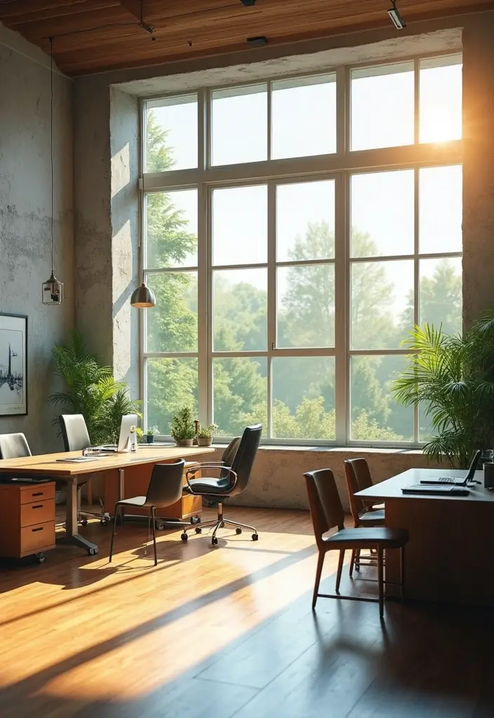 26 Creative Ideas For Sustainable Office Decor 48 26 Creative Ideas For Sustainable Office Decor - 18. Energy-Efficient Windows