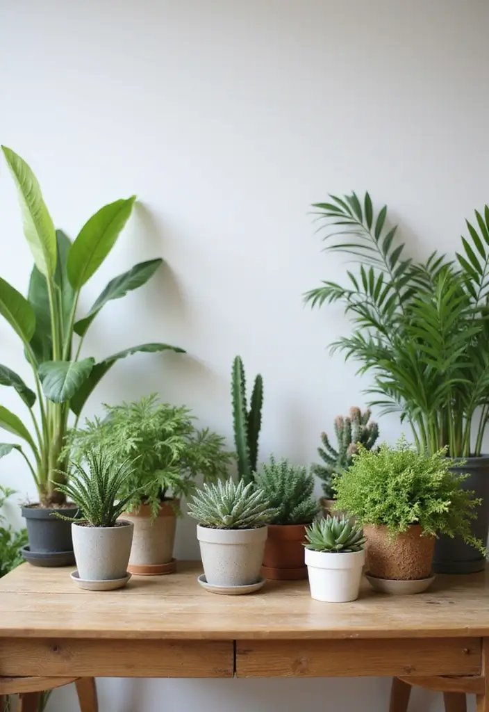 26 Creative Ideas For Sustainable Office Decor 2 26 Creative Ideas For Sustainable Office Decor - 2. Potted Plants and Succulents