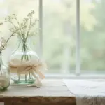 26 Decorative Glass Vases With Lace And Ribbon You’ll Love