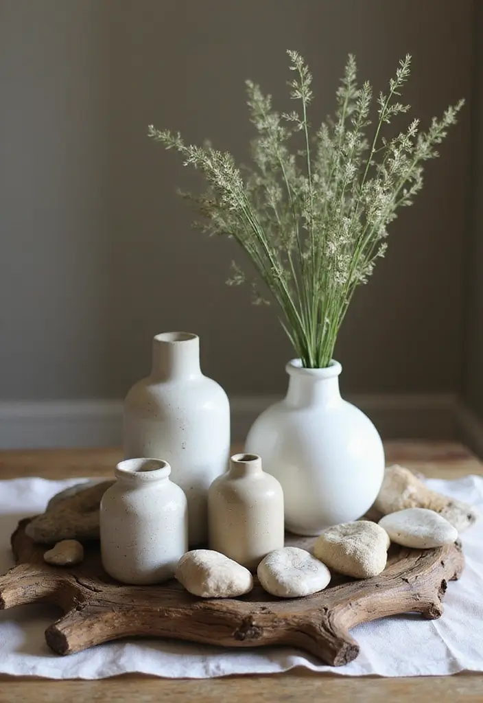 26 Decorative Vase And Pitcher Arrangements For Tabletops 33 26 Decorative Vase And Pitcher Arrangements For Tabletops - 19. Natural Elements with Vases