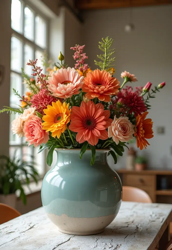 26 Decorative Vase And Pitcher Arrangements For Tabletops 34 26 Decorative Vase And Pitcher Arrangements For Tabletops - 20. Statement Floral Arrangements