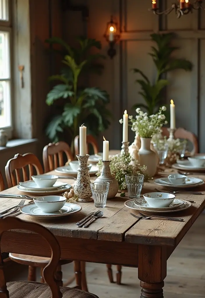 26 Fall Tabletop Decor Ideas For Warm Seasonal Touches 93 26 Fall Tabletop Decor Ideas For Warm Seasonal Touches - 15. Vintage-Inspired Decor