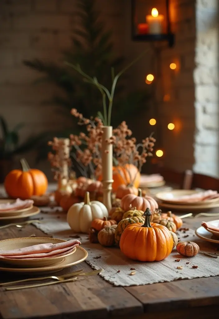 26 Fall Tabletop Decor Ideas For Warm Seasonal Touches 114 26 Fall Tabletop Decor Ideas For Warm Seasonal Touches - 18. Pumpkin Spice Themes