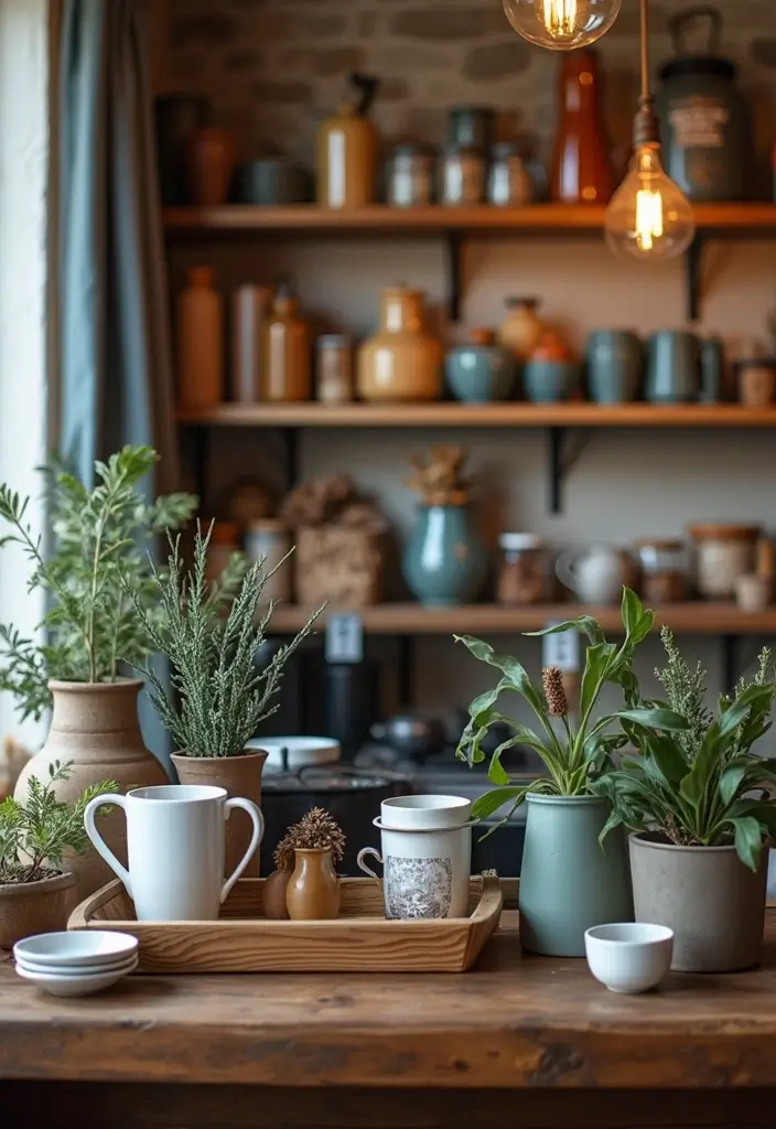 26 Home Decor Coffee Bar Ideas For Cozy Corners - 25. Coffee Bar with a Personal Touch