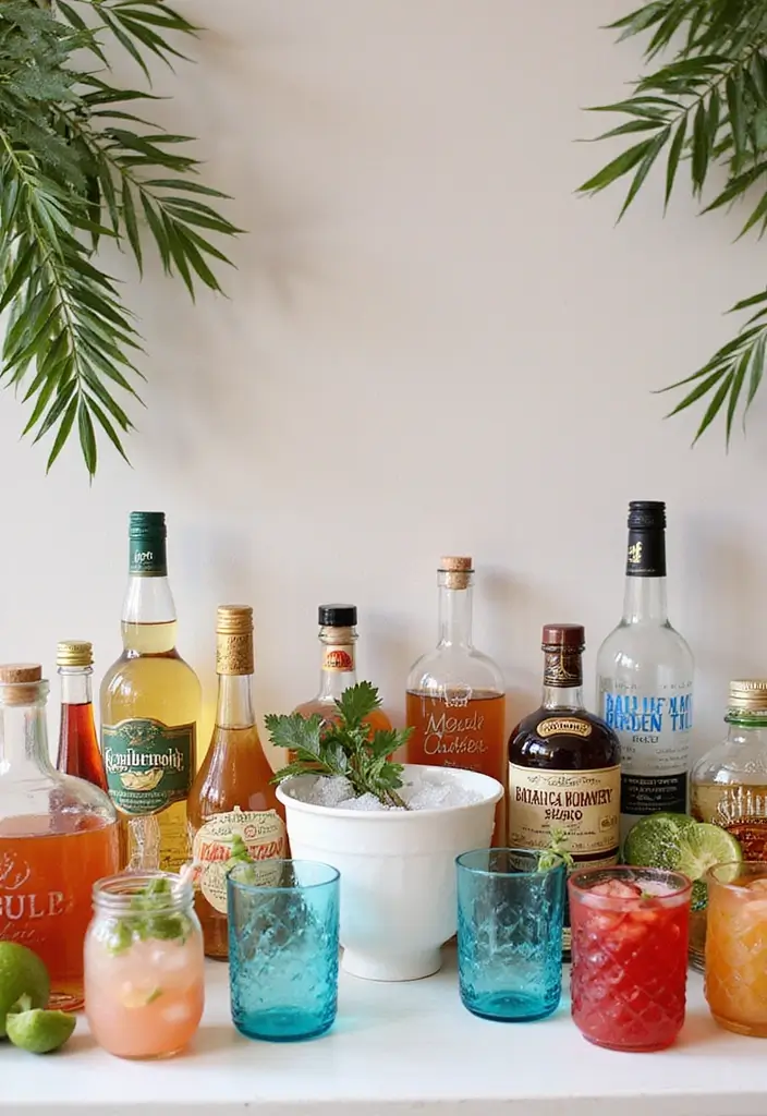 26 Home Sports Bar Decor Ideas For Game Nights 25 26 Home Sports Bar Decor Ideas For Game Nights - 7. DIY Drinks Station