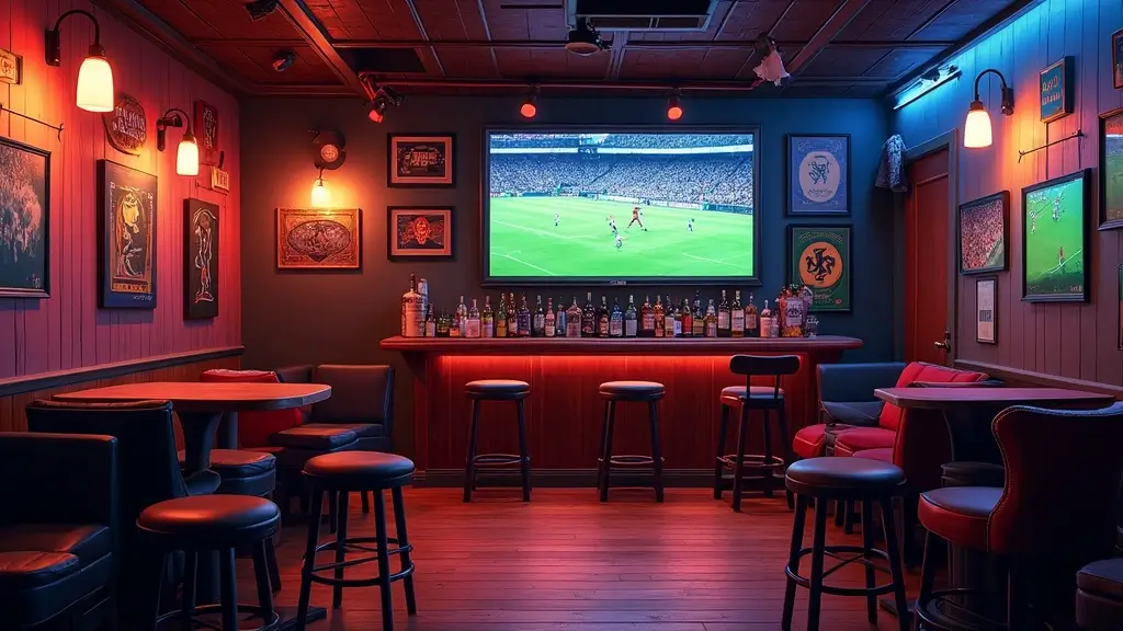 26 Home Sports Bar Decor Ideas For Game Nights
