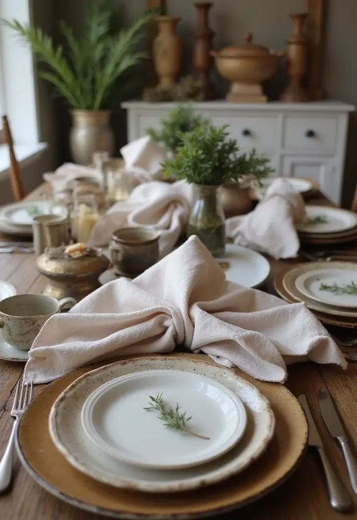 26 Tabletop Decor Ideas For Elegant Dining Rooms 24 26 Tabletop Decor Ideas For Elegant Dining Rooms - 12. Charming Napkin Folding