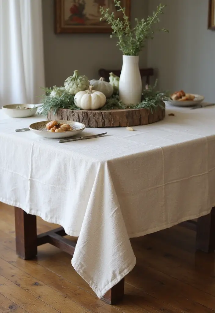 26 Tabletop Decor Ideas For Elegant Dining Rooms 33 26 Tabletop Decor Ideas For Elegant Dining Rooms - 19. Elegant Tablecloth Choices