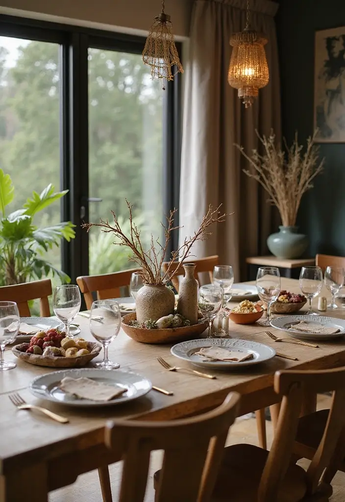 26 Tabletop Decor Ideas For Elegant Dining Rooms 50 26 Tabletop Decor Ideas For Elegant Dining Rooms - 24. Artistic Table Centerpieces