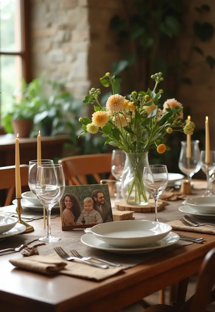 26 Tabletop Decor Ideas For Elegant Dining Rooms 52 26 Tabletop Decor Ideas For Elegant Dining Rooms - 26. Personal Touches