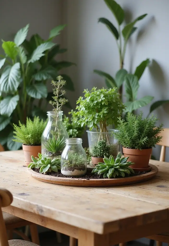 26 Tabletop Decor Ideas For Elegant Dining Rooms 12 26 Tabletop Decor Ideas For Elegant Dining Rooms - 6. Botanical Elements
