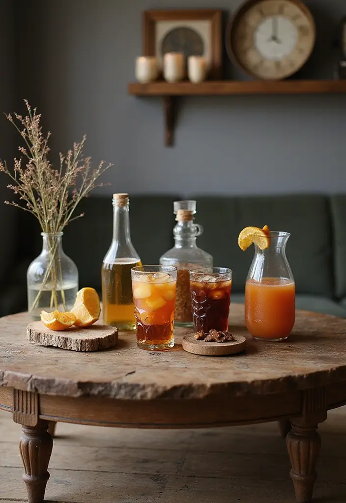 27 DIY Home Bar Decor Projects To Personalize Your Space 34 27 DIY Home Bar Decor Projects To Personalize Your Space - 18. Coffee Table Bar