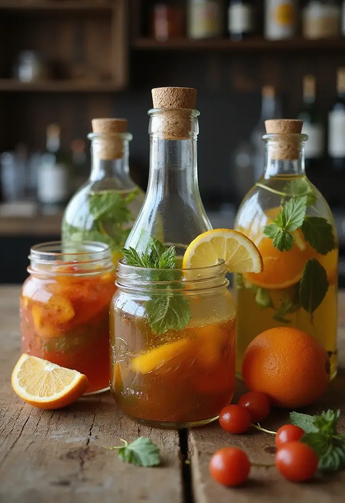 27 DIY Home Bar Decor Projects To Personalize Your Space 50 27 DIY Home Bar Decor Projects To Personalize Your Space - 24. Homemade Infused Spirits
