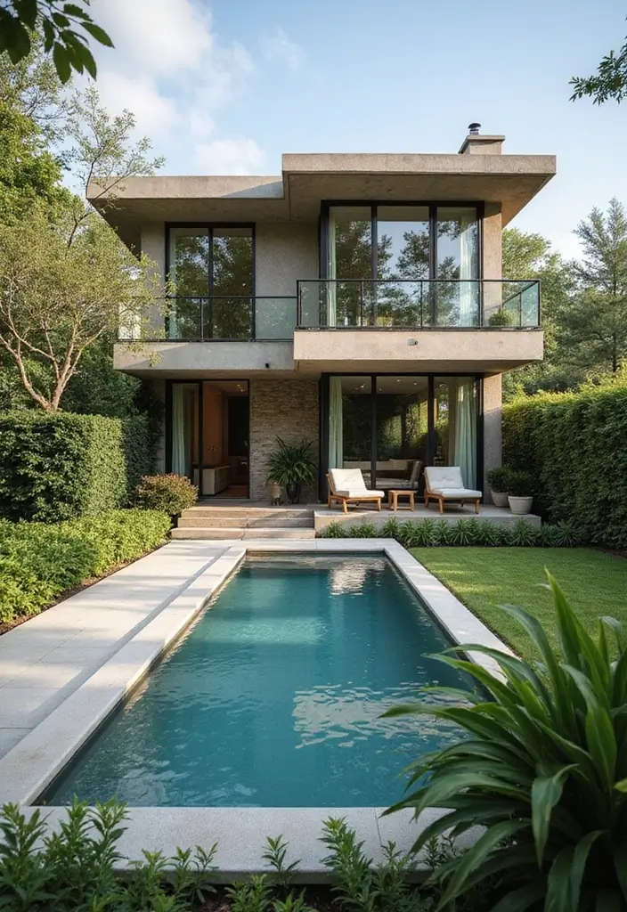 27 Eco Friendly House Plan Inspirations You’ll Admire - 22. The Energy-Efficient Villa