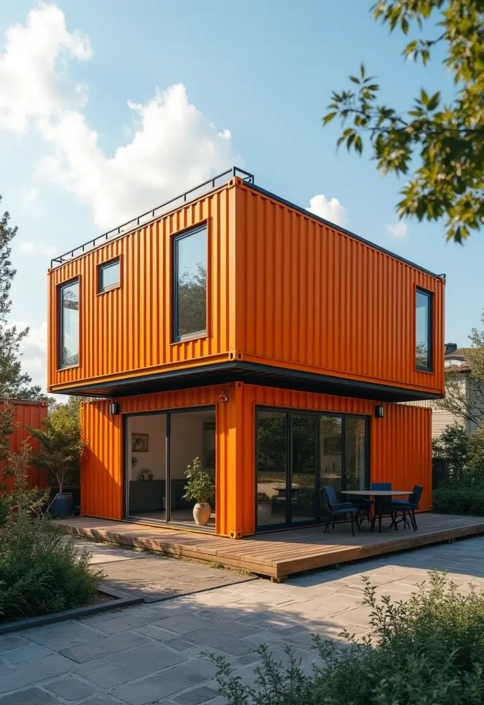 27 Eco Friendly House Plan Inspirations You’ll Admire - 4. The Shipping Container Home
