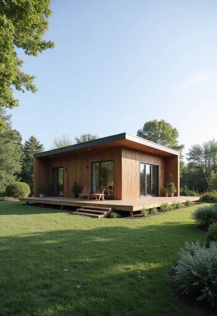 27 Eco Friendly House Plan Inspirations You’ll Admire - 7. The Prefab Eco Home