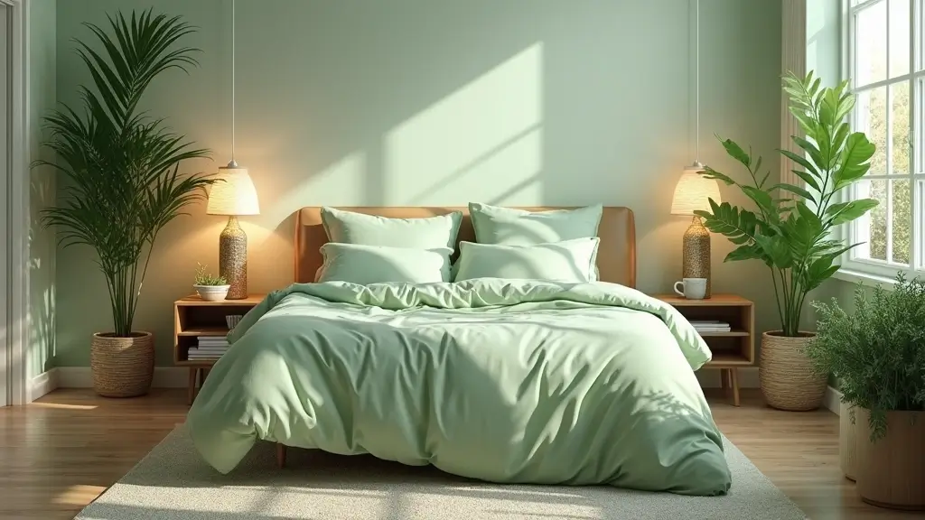 27 Master Bedroom Decor Ideas With Green Bedding