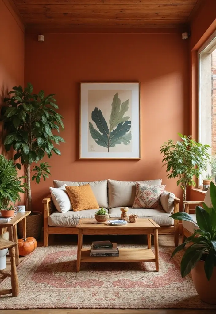 27 Zen Living Room Decor Ideas For A Boho Meditation Space 1 27 Zen Living Room Decor Ideas For A Boho Meditation Space - 1. Earthy Color Palette