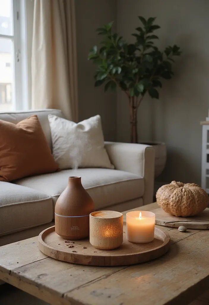 27 Zen Living Room Decor Ideas For A Boho Meditation Space 48 27 Zen Living Room Decor Ideas For A Boho Meditation Space - 20. Scented Elements