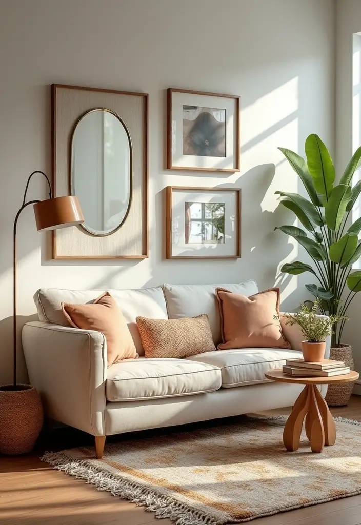 27 Zen Living Room Decor Ideas For A Boho Meditation Space 53 27 Zen Living Room Decor Ideas For A Boho Meditation Space - 25. The Power of Mirrors