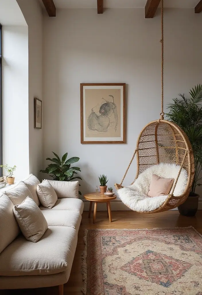 27 Zen Living Room Decor Ideas For A Boho Meditation Space 12 27 Zen Living Room Decor Ideas For A Boho Meditation Space - 4. Cozy Seating Arrangements
