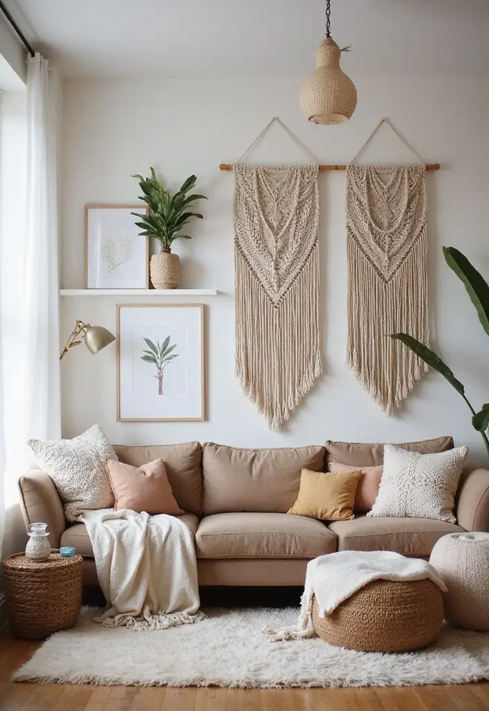 27 Zen Living Room Decor Ideas For A Boho Meditation Space 20 27 Zen Living Room Decor Ideas For A Boho Meditation Space - 6. Mindful Artwork
