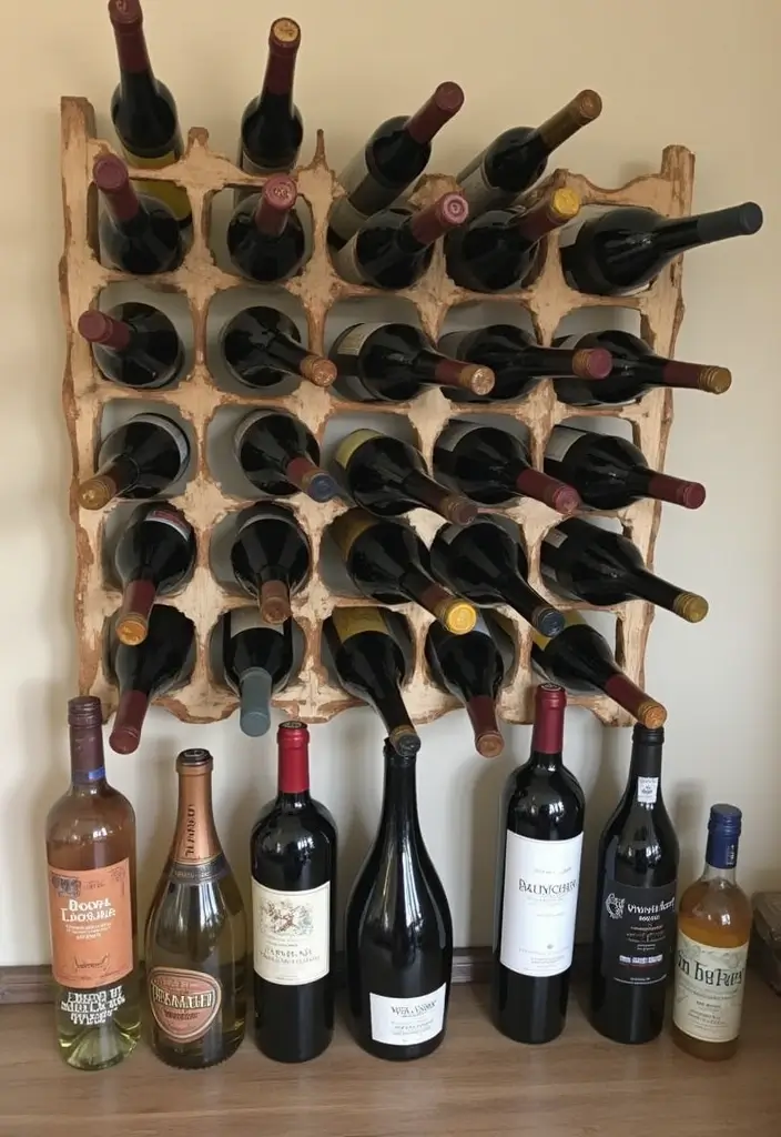 28 Bar Countertop Decor Ideas To Elevate Your Home Style 31 28 Bar Countertop Decor Ideas To Elevate Your Home Style - 11. Wall-Mounted Wine Rack