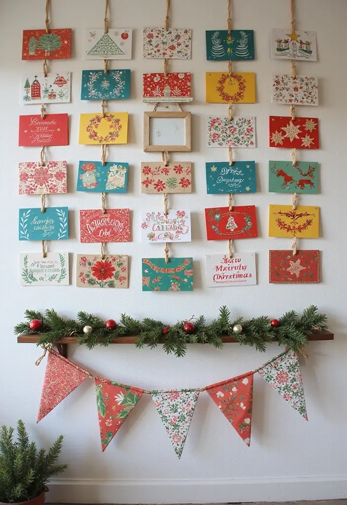 28 Belen Christmas Decor DIY Ideas Using Recycled Materials 43 28 Belen Christmas Decor DIY Ideas Using Recycled Materials - 19. Recycled Christmas Card Decor