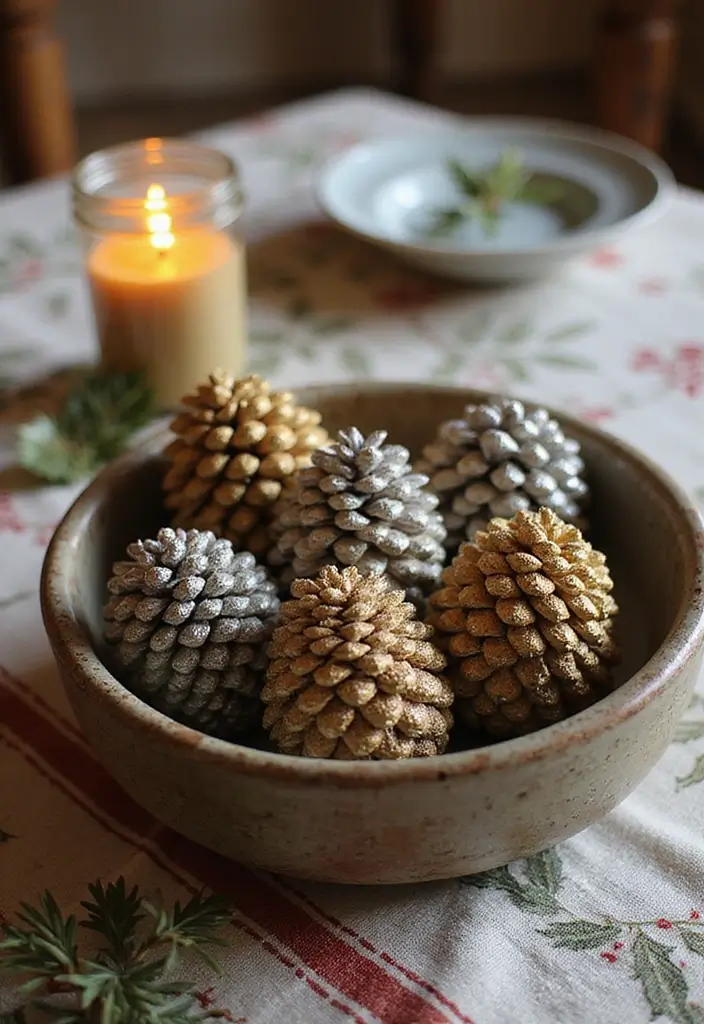28 Belen Christmas Decor DIY Ideas Using Recycled Materials 9 28 Belen Christmas Decor DIY Ideas Using Recycled Materials - 3. Pine Cone Decorations