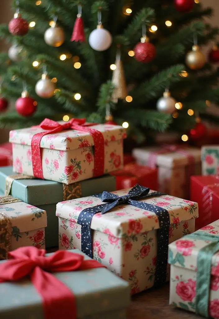 28 Belen Christmas Decor DIY Ideas Using Recycled Materials 20 28 Belen Christmas Decor DIY Ideas Using Recycled Materials - 6. DIY Upcycled Gift Boxes