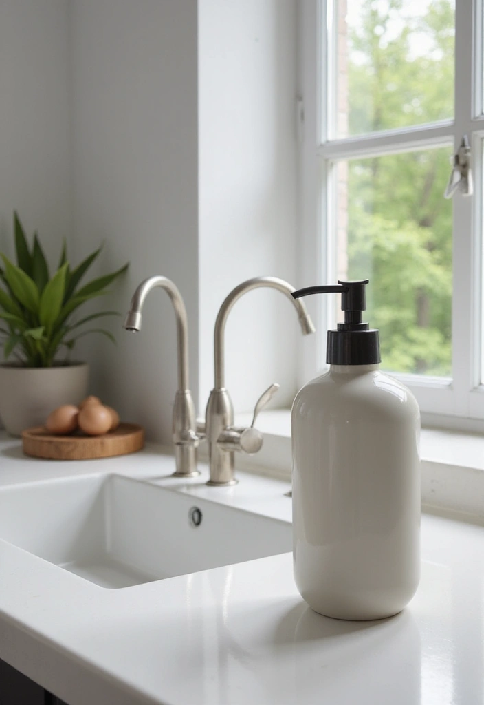 28 Eco Friendly Cleaning Products To Display Beautifully 72 28 Eco Friendly Cleaning Products To Display Beautifully - 18. Refillable Hand Soap Dispensers