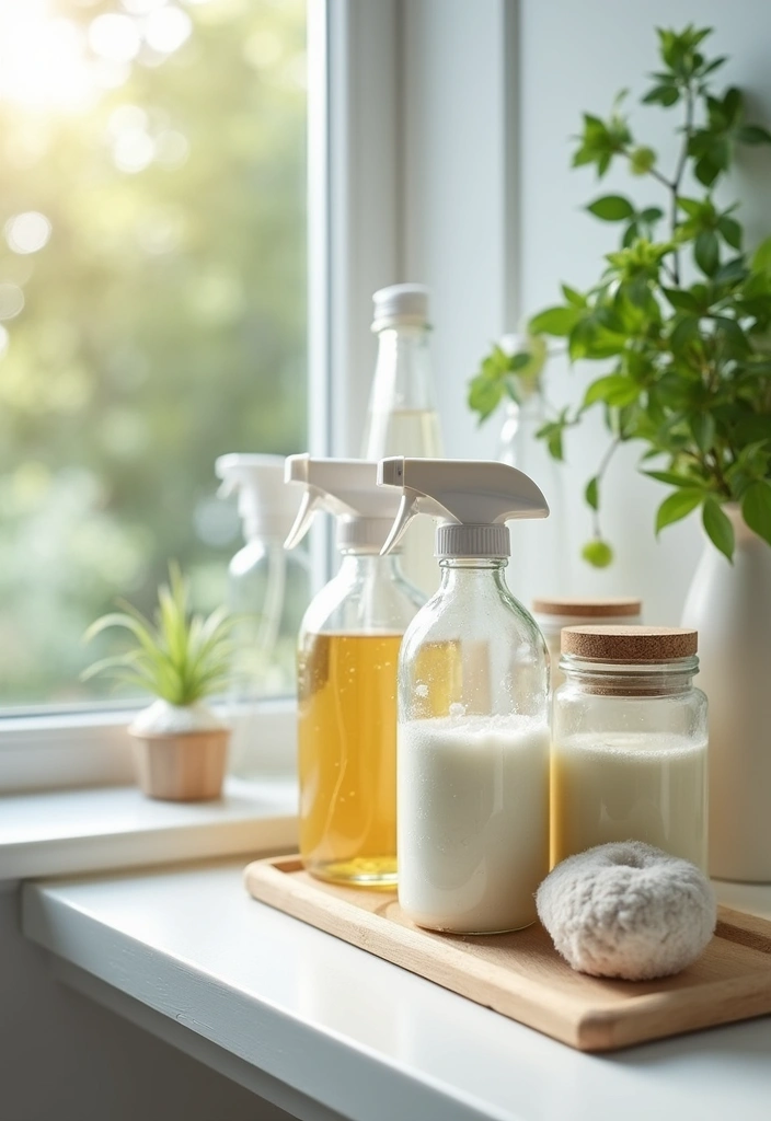 28 Eco Friendly Cleaning Products To Display Beautifully 75 28 Eco Friendly Cleaning Products To Display Beautifully - 21. DIY Cleaning Kits